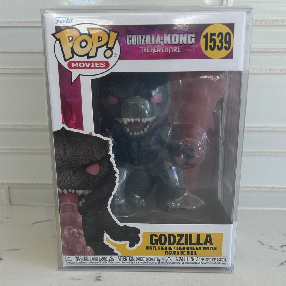Funko Pop Godzilla #1539 - Godzilla X Kong the new empire. In a pop protector!